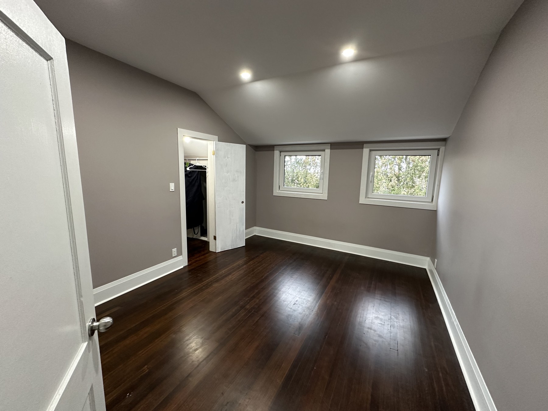 Second bedroom with walk-in closet